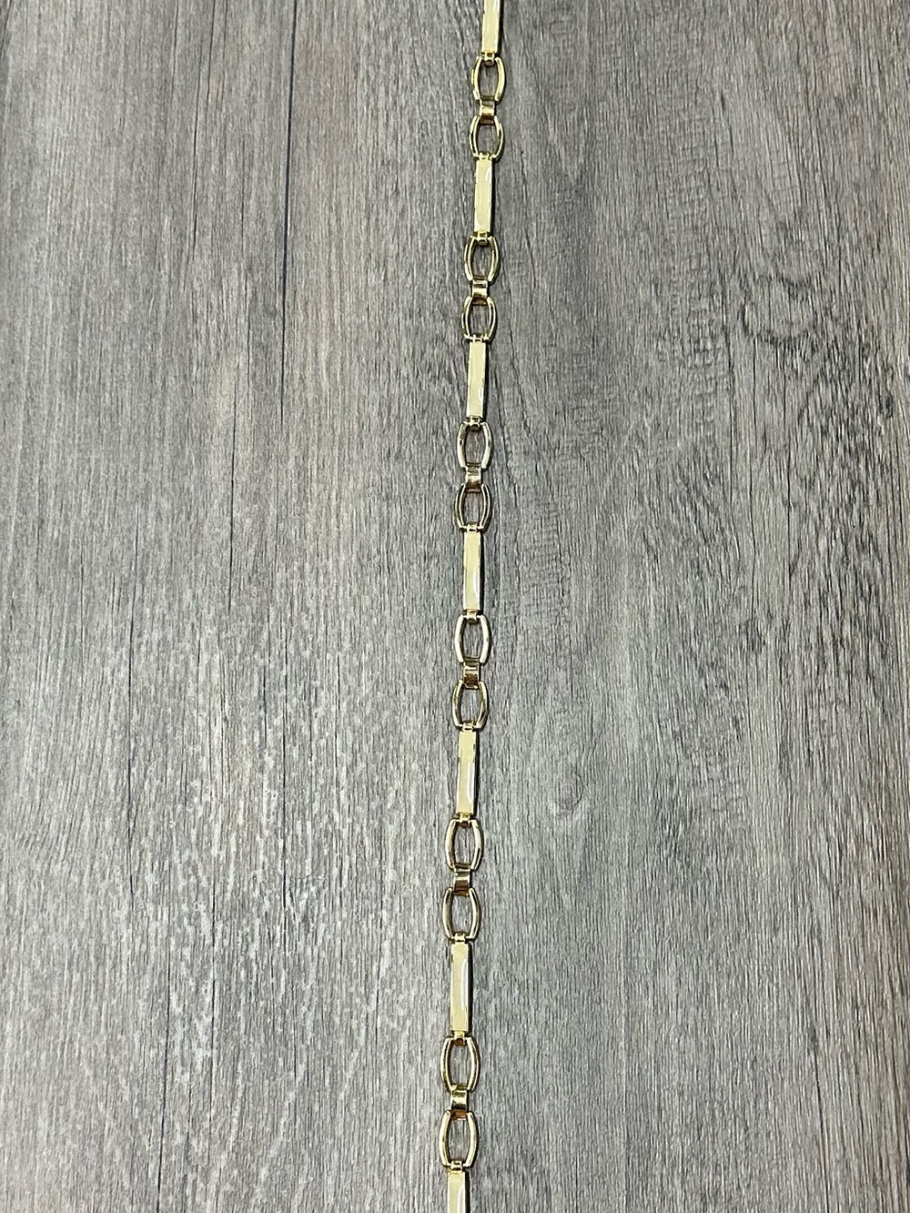 Vintage Hattie Carnegie Women's Gold Link Chain Belt - NWT
